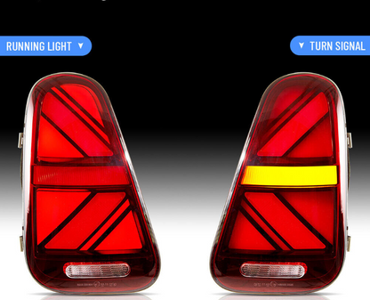 VLAND LED Tail Lights For 2001-2006 Mini Cooper R50 R52 R53 W/Sequential Signal