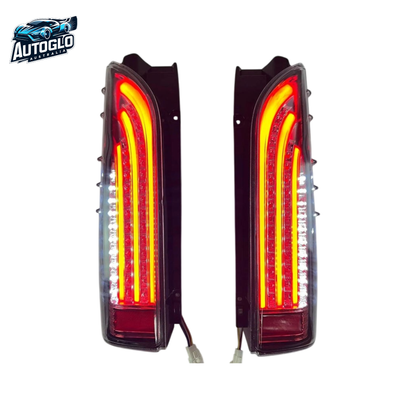 Autoglo Australia Toyota Hiace 2005–2018 LED Tail Lights Dynamic Turn Signal Assembly