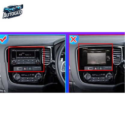 Autoglo Australia 10.1" 2+32GB Carplay Android 13 BT GPS Stereo for MITSUBISHI OUTLANDER (2012-18)
