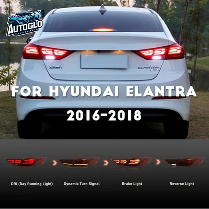 Autoglo Australia LED Tail Light For Hyundai Elantra 2016-2018