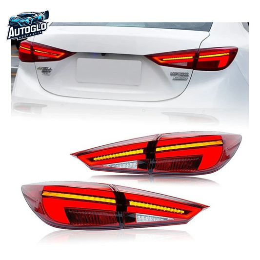 Autoglo Australia Tail Lights For Mazda 3/Axela 2014-2018