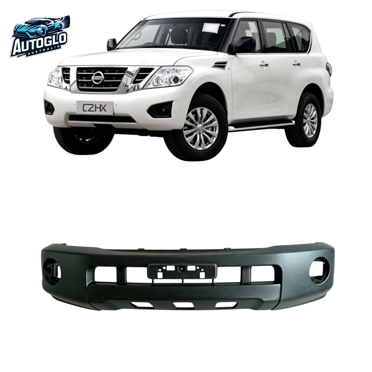 Autoglo Australia Nissan Patrol Y61 2016 ABS Front Bumper
