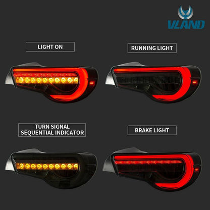 Subaru BRZ LED tail lights