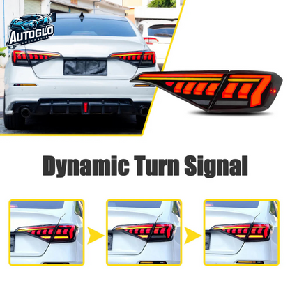 Autoglo Australia 11th Gen Honda Civic 2022 2023 Sedan Tail Lights