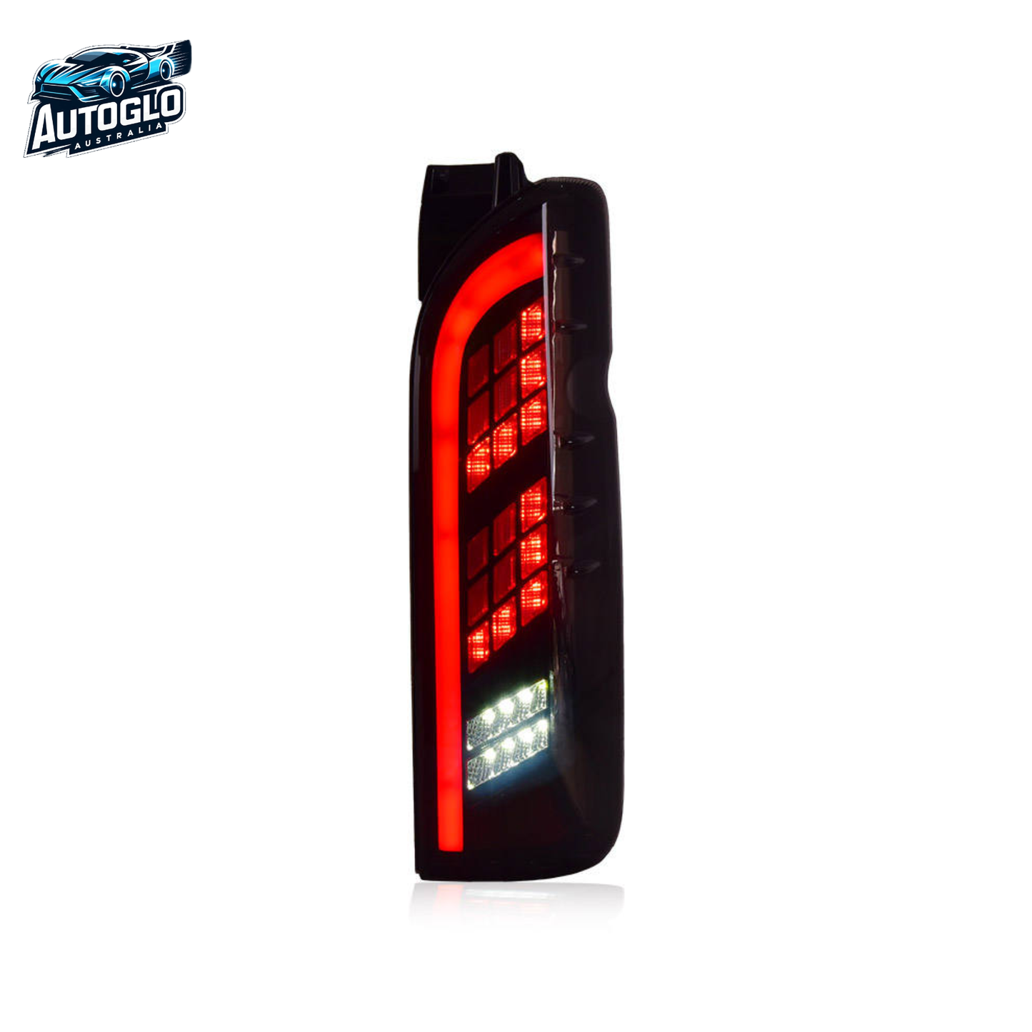 Autoglo Australia Toyota Hiace 2005–2018 LED Tail Lights DRL Signal Brake Reverse