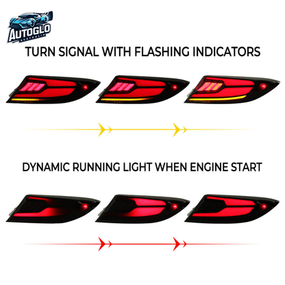 Autoglo Australia Toyota GR86 / Subaru BRZ 2022–2024 LED Tail Lights Dynamic Animation