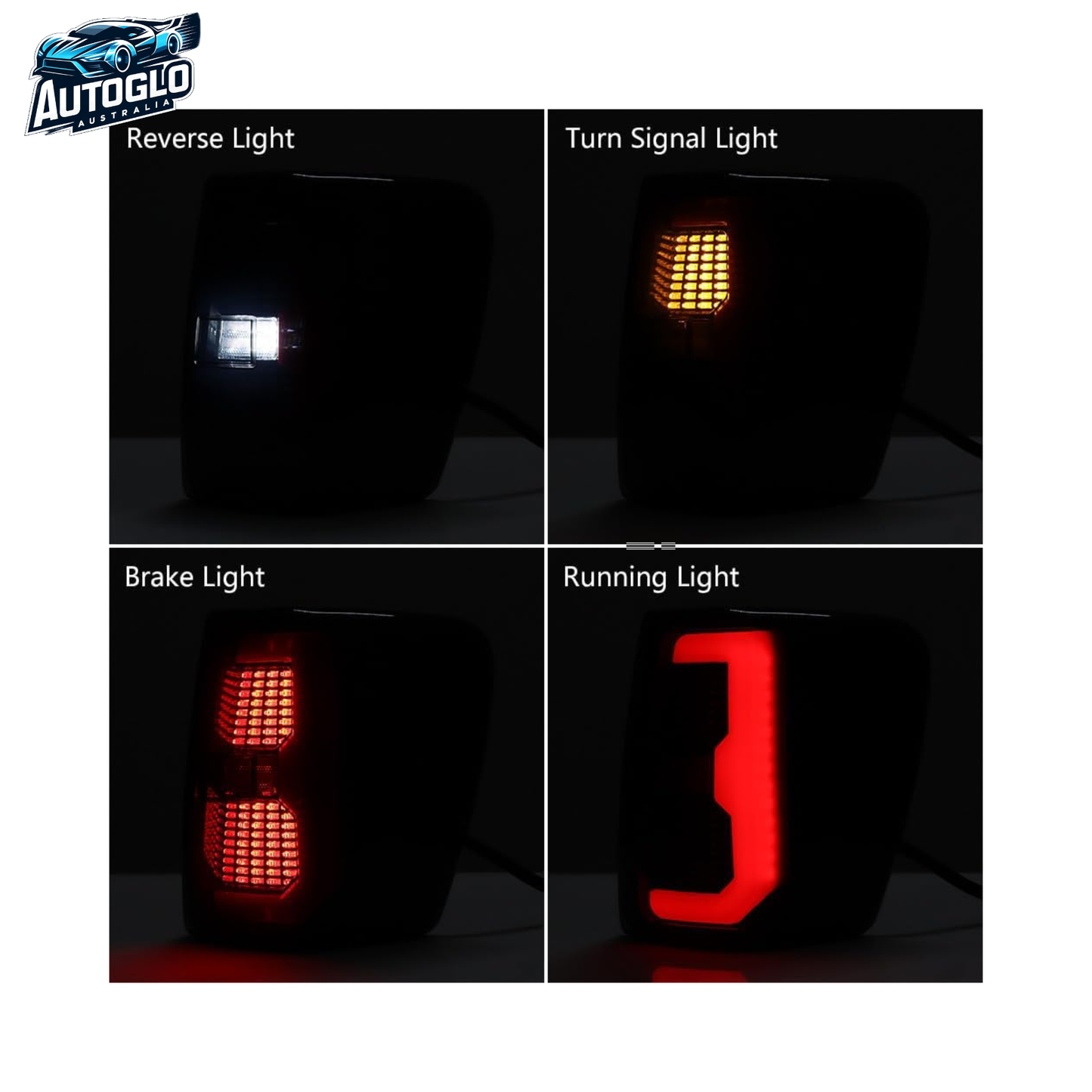 Autoglo Australia Jeep Grand Cherokee 1999–2004 LED Tail Lights