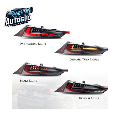 Autoglo Australia Lexus IS250/350 300H/F 2014-2020 LED Tail Lights