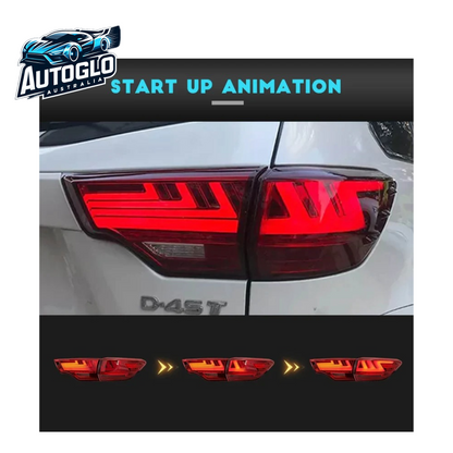 Autoglo Australia Taillights Fit/For Toyota Highlander 2014-2019
