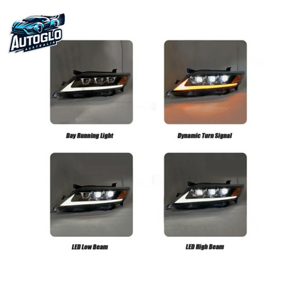 Autoglo Australia LED Headlights For Toyota Camry XV40 2010-2011