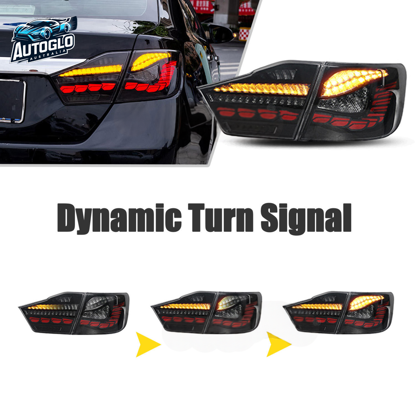 Autoglo Australia Toyota Camry 2012–2014 LED Tail Lights