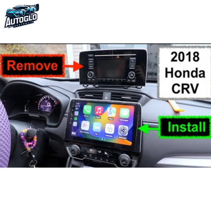Autoglo Australia 10" Carplay Android BT GPS 2+32G Stereo for HONDA CRV (2017+)+Rev. Cam-Gifts