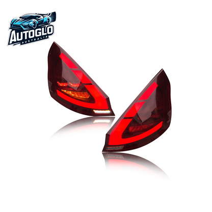 Tail Lights For Ford Fiesta Hatchback SE ST 2009-13 LED Rear Assembly w/Start-Up