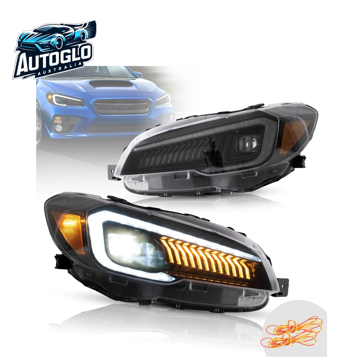VLAND LED Headlights & Tail Lights For 2015 -2017 Subaru WRX Limited / STI all trim & 2015-2021 WRX Base / Premium