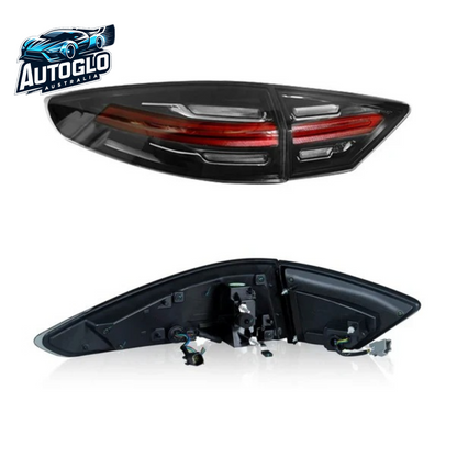 Autoglo Australia LED Tail Lights For Ford Fusion Mondeo 2013-2016 Dark Smoked Porsche Style 4PCS