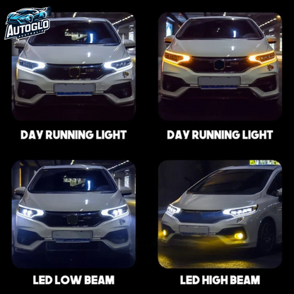 Autoglo Australia LED Headlights for 2013-2020 Honda FIT / JAZZ