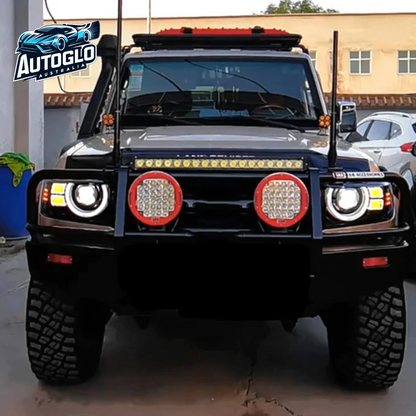 Autoglo Australia LED Headlights For Toyota Land cruiser 70 series LC70 LC71 LC76 LC79 1984-2023