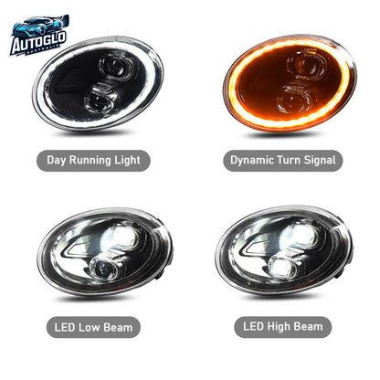 Autoglo Australia LED Headlights For VW Beetle 13-20