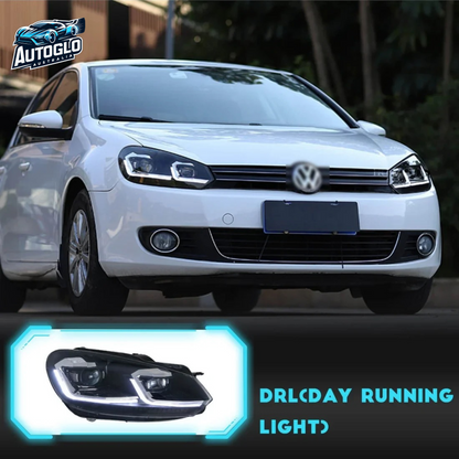 Autoglo Australia For 2008-2013 VW MK6 Golf 6 Projector Headlights
