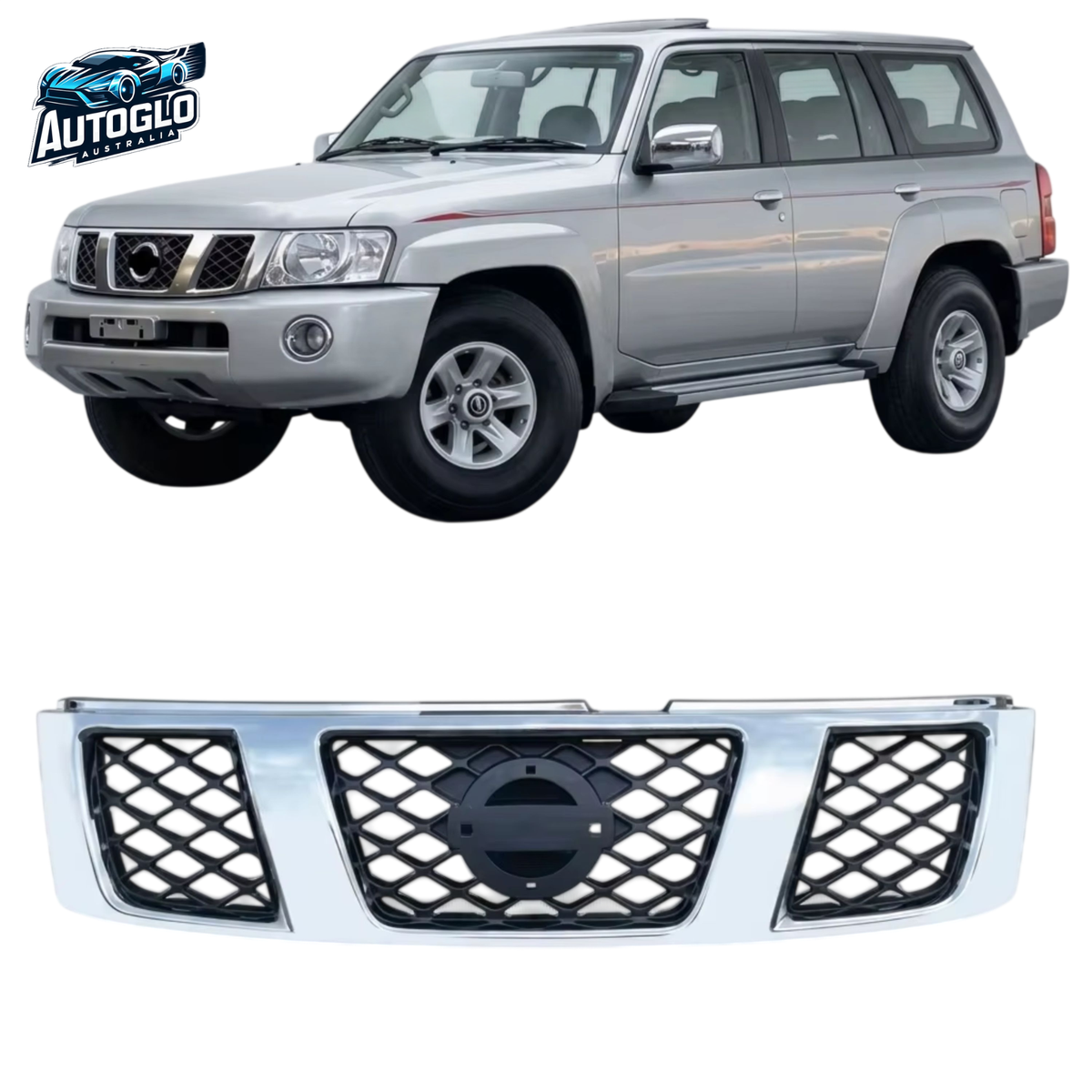 Autoglo Australia Nissan Patrol Y61 2016 ABS Front Grille