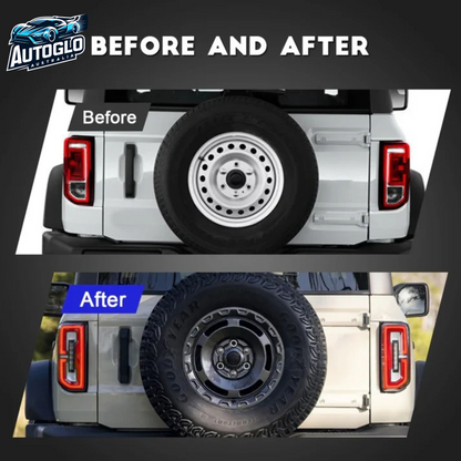 Autoglo Australia LED Tail Lights For Ford Bronco 6th Gen 2021-2024 Sequential Rear Lamps