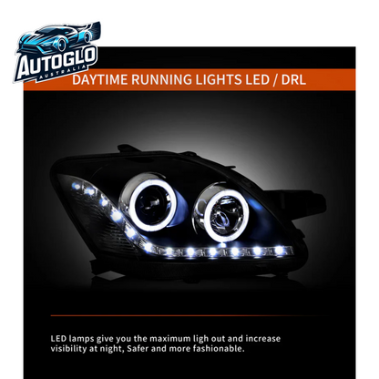 Vland Brand New Projector Headlights For 2007-2012 Toyota Yaris