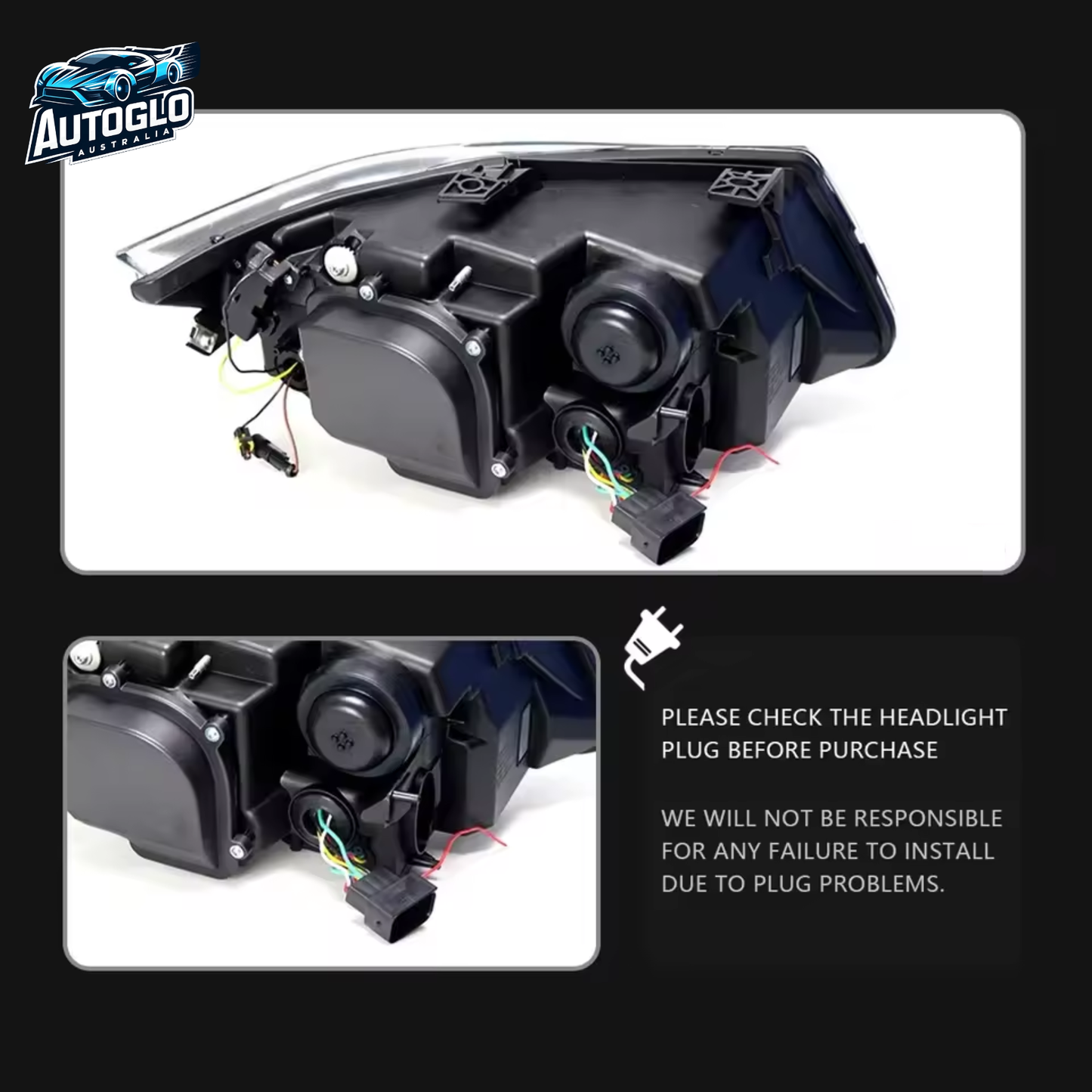 Autoglo Australia BMW 3 Series E90 Headlamp 2005–2012