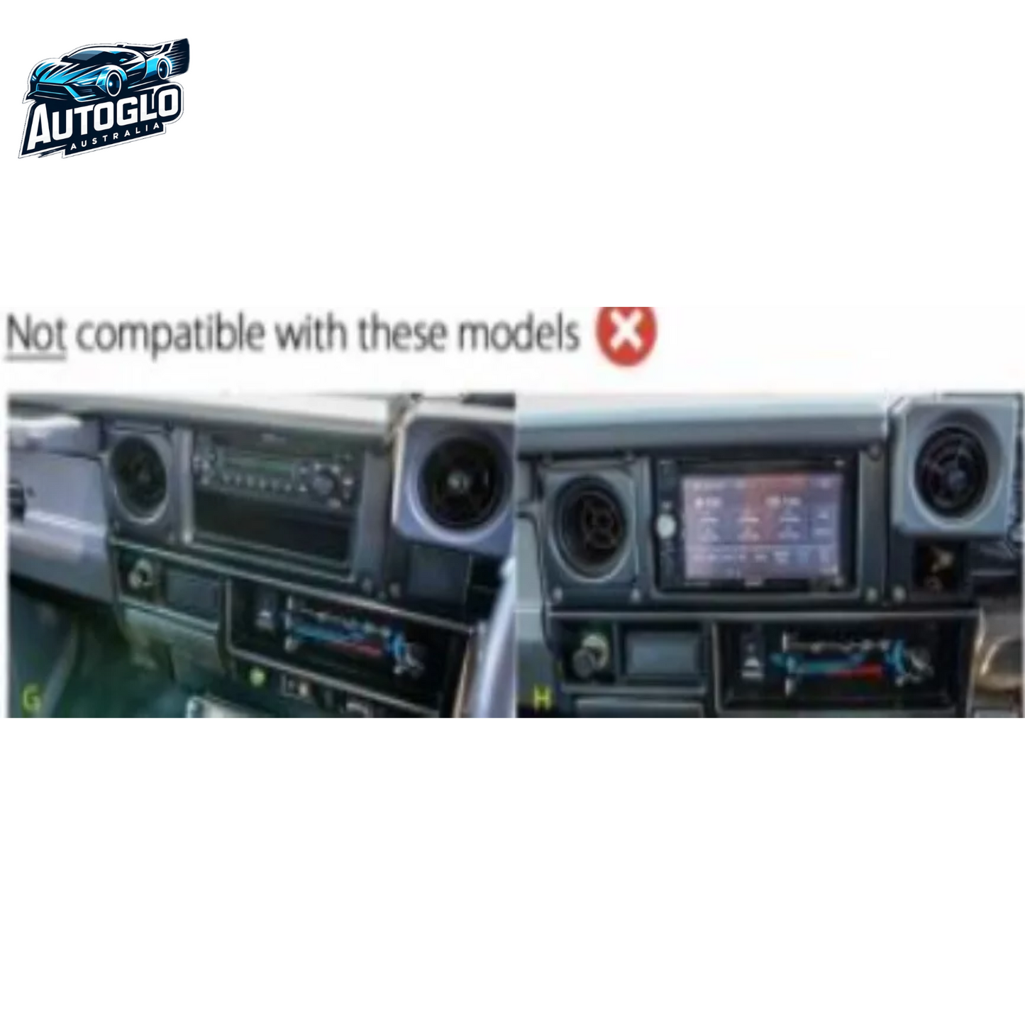 Autoglo Australia 9" (2G+32G) GPS BT WiFi CARPLAY Stereo For TOYOTA LANDCRUISER 70 (2008-20)