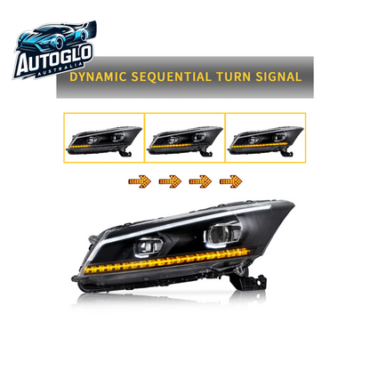 VLAND Dual Beam Headlights For Honda Accord 2008-2012