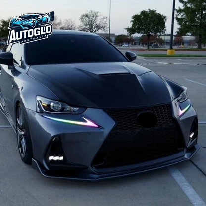 Autoglo Australia RGB DRL For Lexus IS250 300h 350 f 2017-2020 LED Headlight