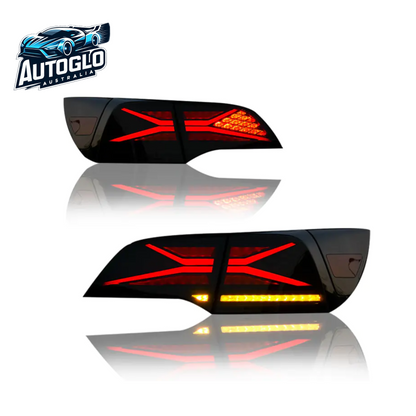 Autoglo Australia Smoked LED Tail Lights for 2017 -2023 Tesla Model 3 Y