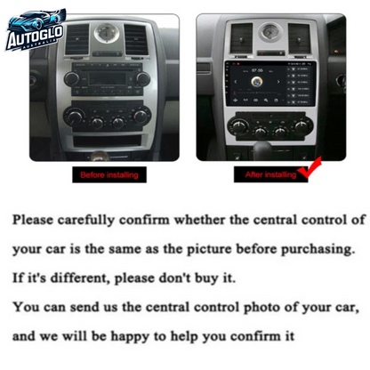 Autoglo Australia 9" (2GB+32G) Android 13 Carplay BT GPS Stereo for Chrysler 300C (2004-11)
