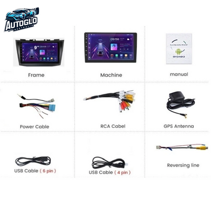 Autoglo Australia 9" (2G+32G) GPS BT WiFi CARPLAY ANDROID Stereo For SUZUKI SWIFT (2010-17)