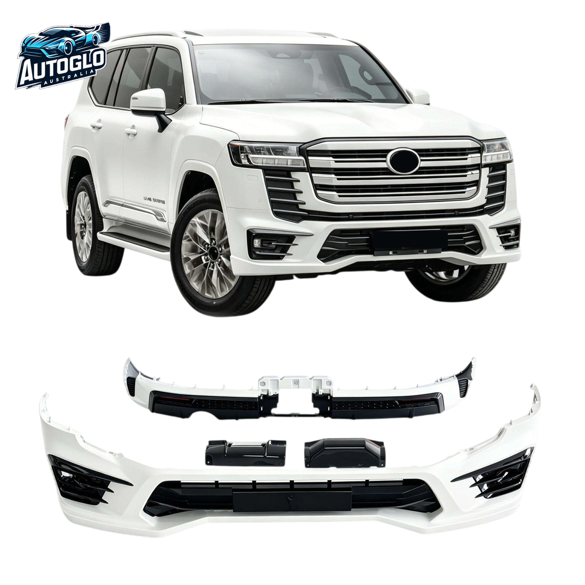 Autoglo Australia Toyota Land Cruiser LC300 Middle East Front & Rear Lip Kit