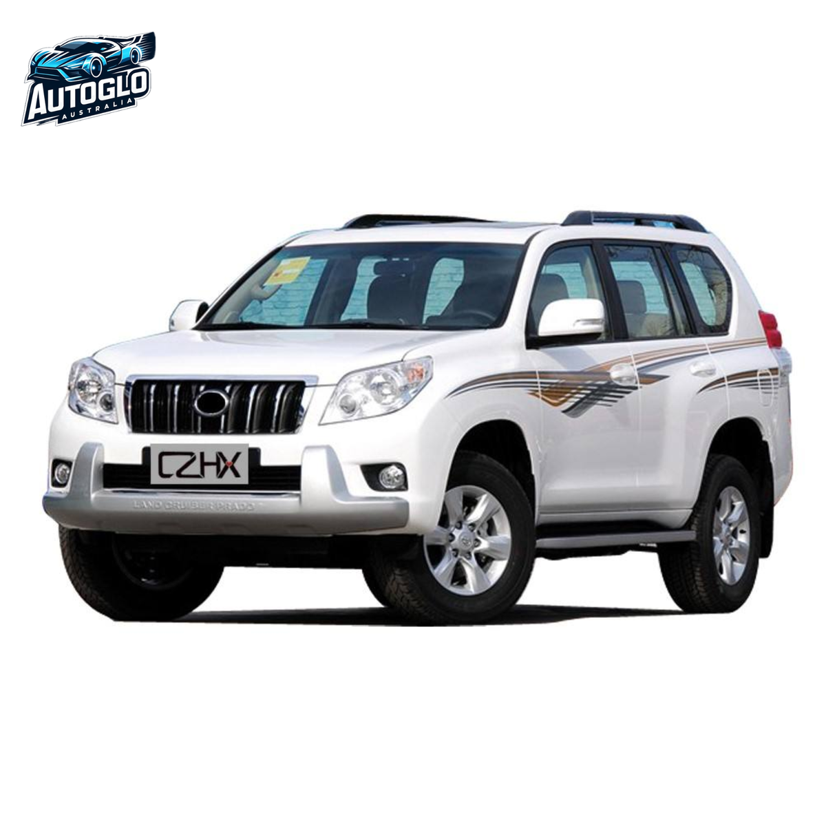 Autoglo Australia Toyota Prado FJ150 2010 Plastic Roof Rack