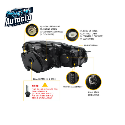 VLAND Projector Headlights for Volkswagen Golf 6 / MK6 2010-2014