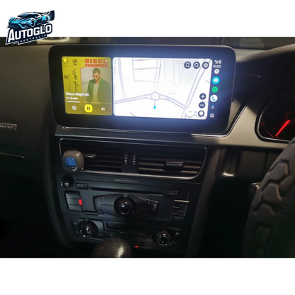 Autoglo Australia 10.25" Android Carplay Stereo BT GPS For Audi A4 B8 A5 (2009-16 High)- 8G+64G