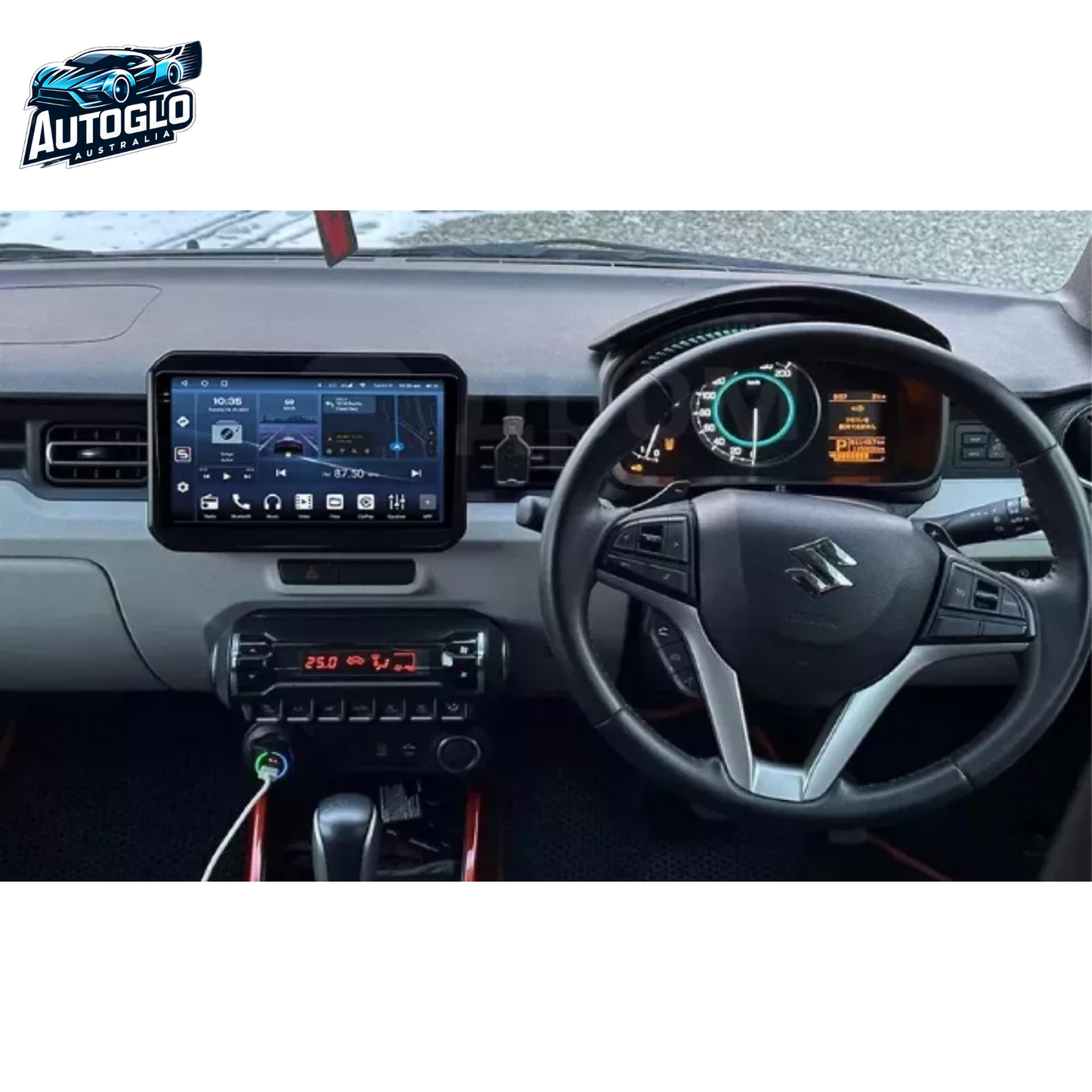 Autoglo Australia 9" Android Carplay BT GPS Stereo for SUZUKI IGNIS 2GB+32G (2016-20)