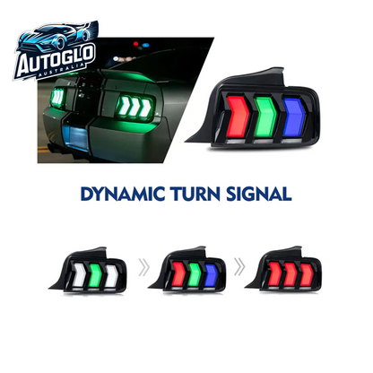 Autoglo Australia Smoked LED Taillights for 2005 - 2009 Ford mustang