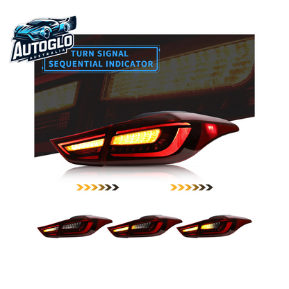 VLAND LED Taillights For Hyundai Elantra Sedan 2012-2016 & Elantra Coupe 2013-2014