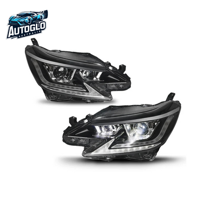 Autoglo Australia LED Headlights 14-19 For Toyota Mark X /Reiz