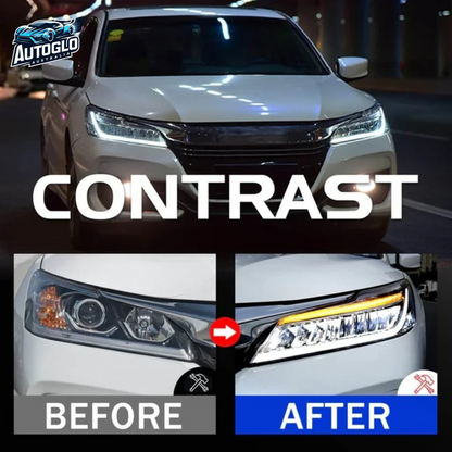 Autoglo Australia LED Headlights For 2013-2017 Honda Accord 9/9.5th
