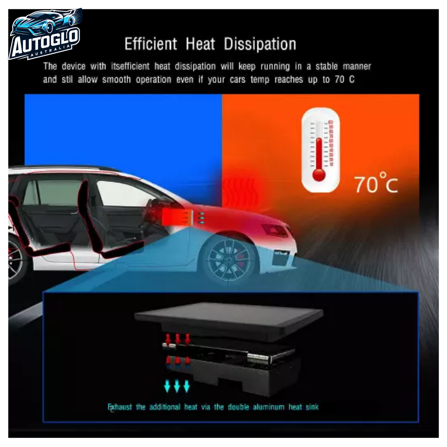 Autoglo Australia 9" CarPlay Android GPS BT WiFi Stereo For KIA SOUL AUTO AC (2013-19) 2+32GB