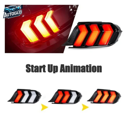 Autoglo Australia LED Taillights for Ford Mustang 2015-2022 Rear Lamp