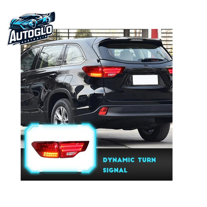 Autoglo Australia LED Tail Lights Fit Toyota Highlander 2014-2019