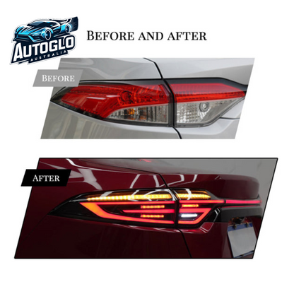 Autoglo Australia For LED Taillights For Toyota Corolla US 2020-2024 Start UP Animation