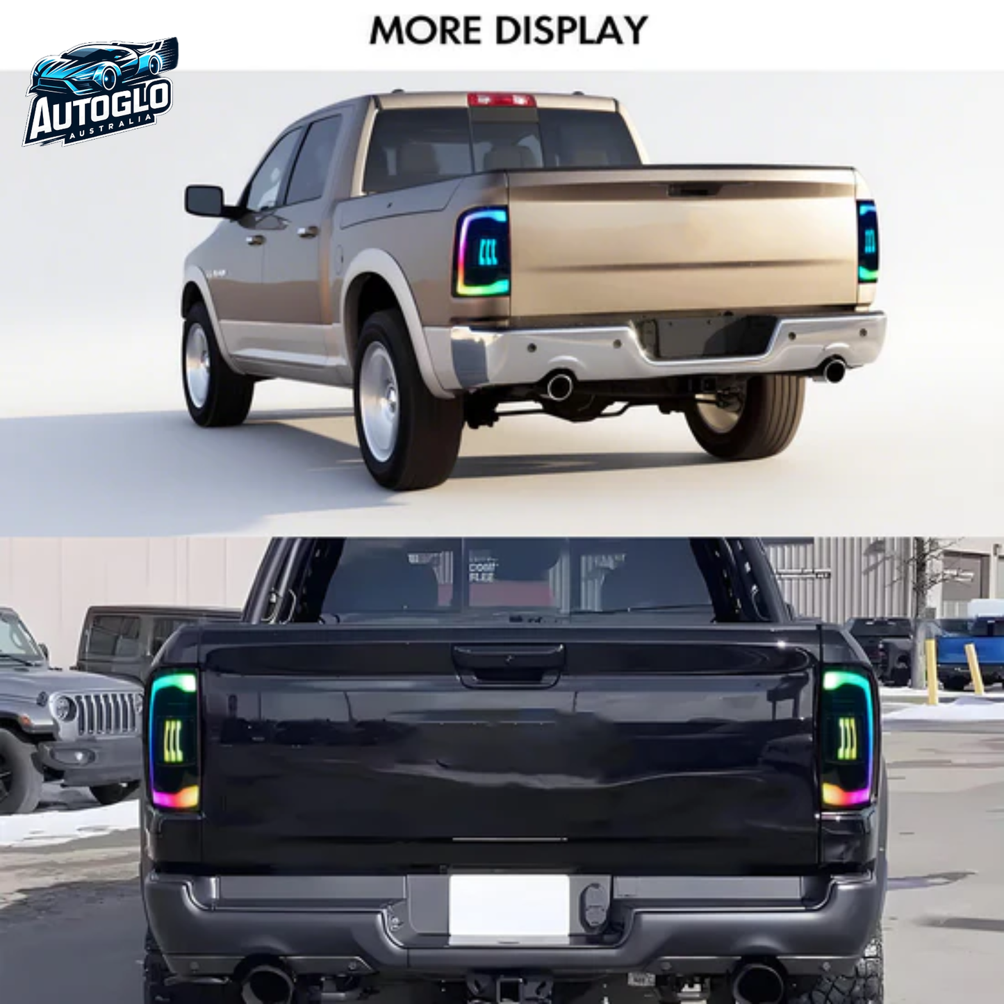 Autoglo Australia Ram 1500 2009–2018 RGB Taillights