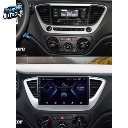 Autoglo Australia 9" (2G+32G) GPS BT WiFi CARPLAY ANDROID STEREO For HYUNDAI ACCENT (2019-20)