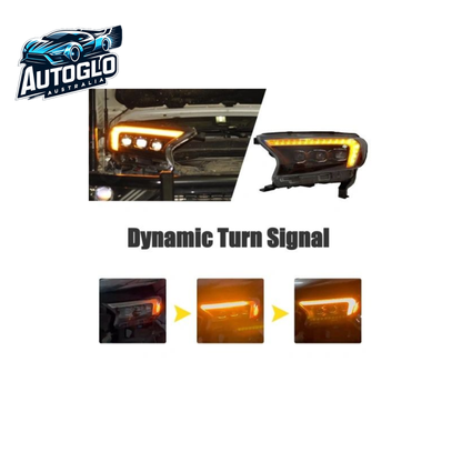 LED Headlights for Ford Ranger 2015-2020 v2