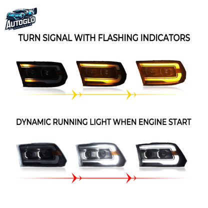 Autoglo Australia Headlamp for Ram 1500 (2009–2018)